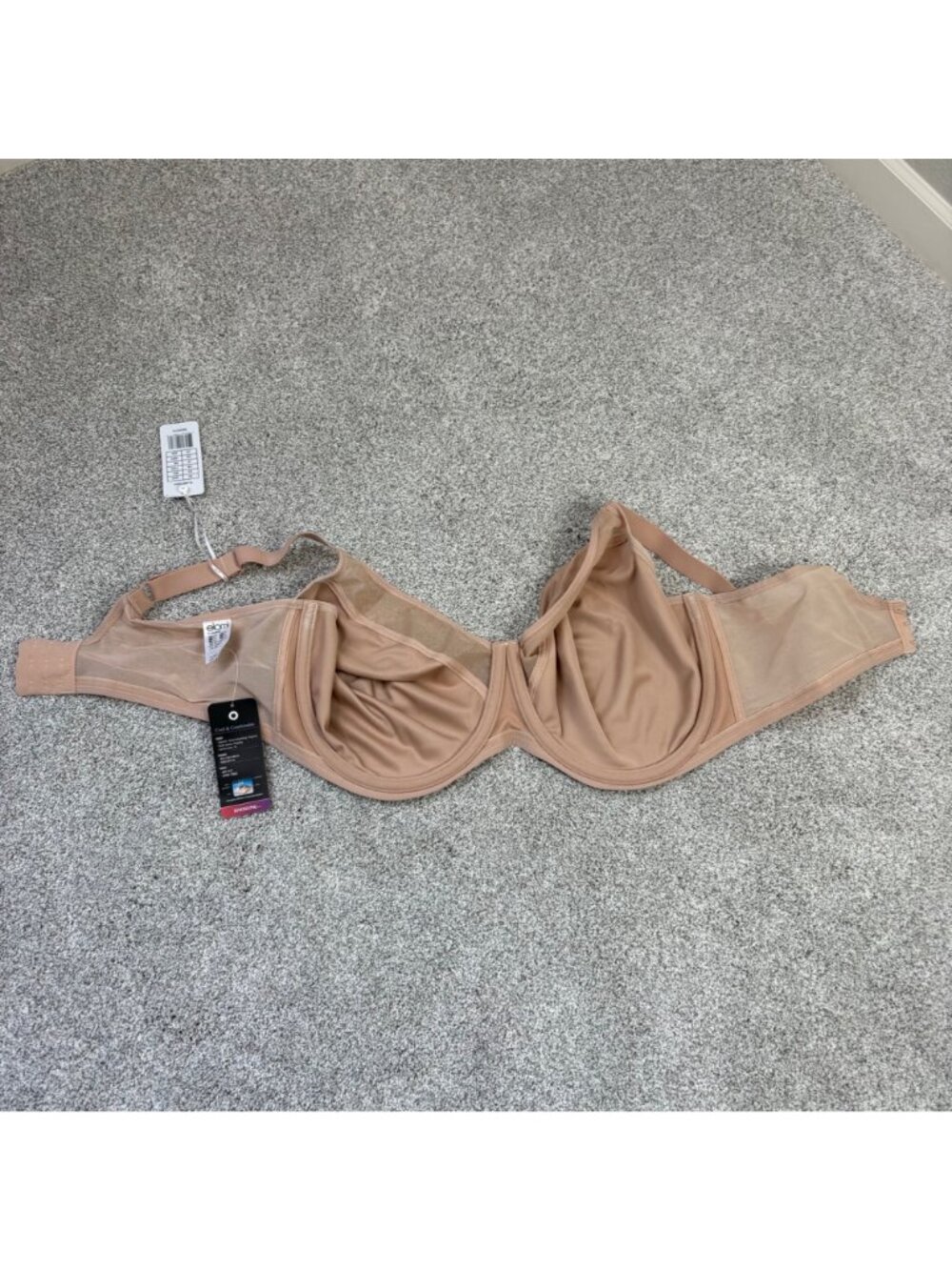 Elomi Cate Full Coverage Underwire Bra Smooth Nude US 42H EU 95H EL4301SAH - Picture 2 of 9